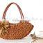 corn straw beach bag