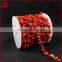 Red Coral Beads Rosary Chain Roll For Necklace OR Bracelet DIY
