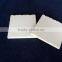 Absorbent white blank matt ceramic coaster with cork back