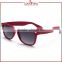 Laura Fairy Fashion Handmade Red Full Frame Wide Temple Acetate Sunglasses For Women