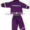 rubber rainwear for kids high-quality pu/pvc rainwear