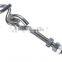 New China Products For Sale Steel Electric Galvanized OEM Service Swing Hook With Bolt&3 Nuts Hardware Carabiner Manufacture