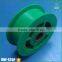 OEM Customized High Precision Cnc Machined Plastic Teflon Ptfe Sheave Pulley Wheel
