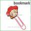 Soft pvc 3d bookmarks with cartoon design