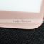 New product pink color silk-print 3D curved full cover Screen protector 0.33mm glass for iphone 6s Tempered Glass screen