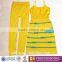 Seamless spaghetti yellow dress