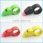 Customized sports yellow slap whistle cheap custom wristbands
