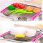 Multicolor Kitchen Shelf Stainless Steel Vegetable Dish Rack