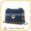 2016 fashion denim jeans women cross body bags canvas shoulder bag