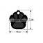 Wholesale Cat Paw Shape Tags Anodized Pet Tags Aluminium