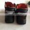 2015 hot selling embossed leather safety shoes, steel toe and steel plate, HW-2051