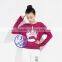 Custom wholesale printed crewneck hoody