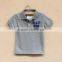 custom kids shirt 100% mesh cotton t shirt printed boys polo shirt