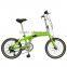 Best-selling in 2015 fashionable steel/aluminum folding bike/foldable bicycle with F/R disc brake 6speeds