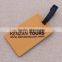 Wholesale standard size PVC luggage tag strap