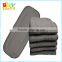 Charcoal Bamboo Liner Inserts For Cloth Diaper Washable Reusable                        
                                                Quality Choice