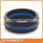 Custom design silicone wedding finger ring,fashion silicone wedding ring