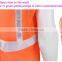 2014 Hot Selling Orange Road Security EN471 Standard Mesh Reflectiing Safety Vest from China