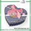 paper luxury rigid gift packaging heart shape cardboard box custom