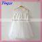 Factory sale directly girls princess skirt cotton white lace dress wholesale for birthday mini dress for girl of 7 years old
