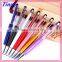office crystal gift pen,crystal touch stylus metal pen crystal ball pen