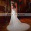 2015 New Design Top Quality China Factory Made princess cut wedding dresses lace sleeves