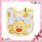 China manufacture wholesale funny animal cotton terry bib for baby