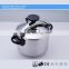 stainless steel industrial rice pressure cooker CSB 12L, 100% safety guarantee, suitable to all stoves