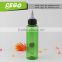 CEGO packing supplier 120ml PET twist bottle, 60ml PET twist bottle, 30ml PET twist bottle color OEM