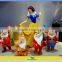 High simulation fiberglass character of cartoon