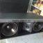 Dual 12 inch three way waterproof line array empty cabinet
