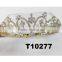 glitter rhinestone flower headband tiara flower crown