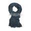 2014 Men' Tassel New Style Hand Knitted Scarf Patterns