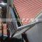 Horizontal Bars in Mirror Finish railing