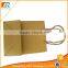 flat handle kraft paper bag