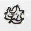 2016 Dongguan tufeng wholesale heat-resisitant christmas leaf silicone cup mat