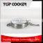 pressed non stick coating deep frypan