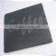 2016 Eco-friendly black slate customized coffee coaster coffee bar table coaster slate placemats and coasters