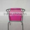 metal fabric stackable chair