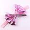 Newest Baby Messy Metallic Colors Bowknot Big Bow Hairband Kids Headband Turban Stretch
