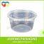 disposable plastic food grade microwave container