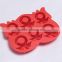 custom shaped silicone ice pop mould