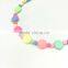 China suppliers colorful girls jewelry set novelty silicone teething necklace set for babies                        
                                                                                Supplier's Choice