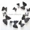 12Pcs 3D Butterfly Sticker Art Design Decal Wall Home Decor Room Decoration