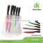 Manufacturer color kitchen knife non-stick coated knife set