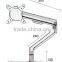 Adjustable silver LCD Monitor Stand Arm for 18" to 28"