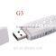 G3 8GB high-definition Mini USB Recording Flash Disk USB Flash Drive Surveillance Audio voice mini Recorder