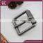 metal anti silver men's buckle pin belt buckle