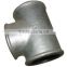 malleable iron pipe fitting tee