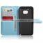 2016 new coming leather flip case for htc m10